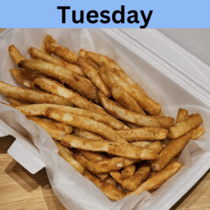 Crispy fries