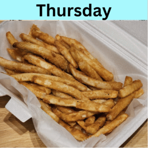 Crispy fries