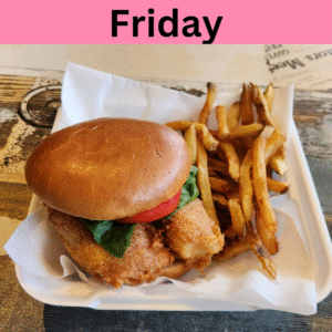 Tilapia Burger