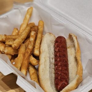 Kids Hot Dog with Fries