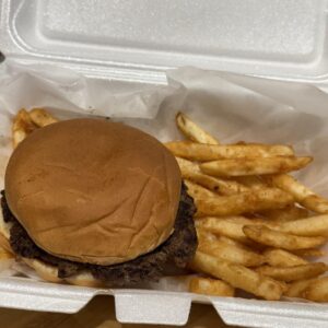 Kids Burger with Fries