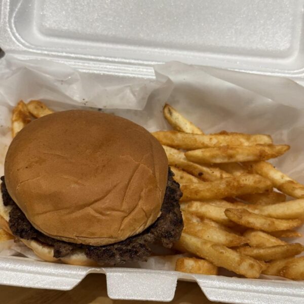 Kids Burger with Fries