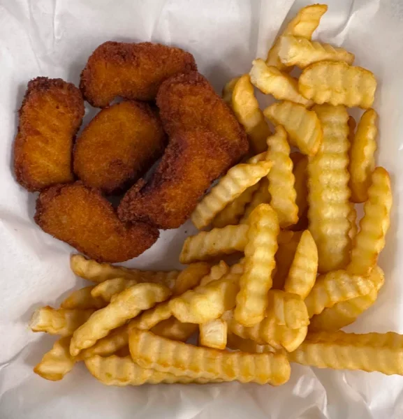 Chicken Nuggets with Fries