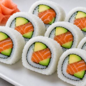 Salmon avocado roll