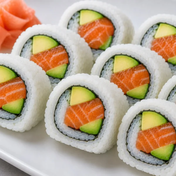 Salmon avocado roll