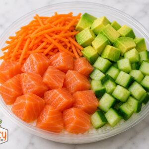 Poke bowl Salmon