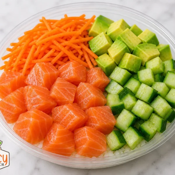 Poke bowl Salmon